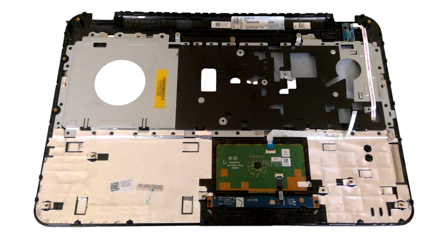 Dell Inspiron 5721 / 3721 Laptop Palmrest Touchpad Assembly 996 - 6JDKH 06JDKH Has some fading on palmrest