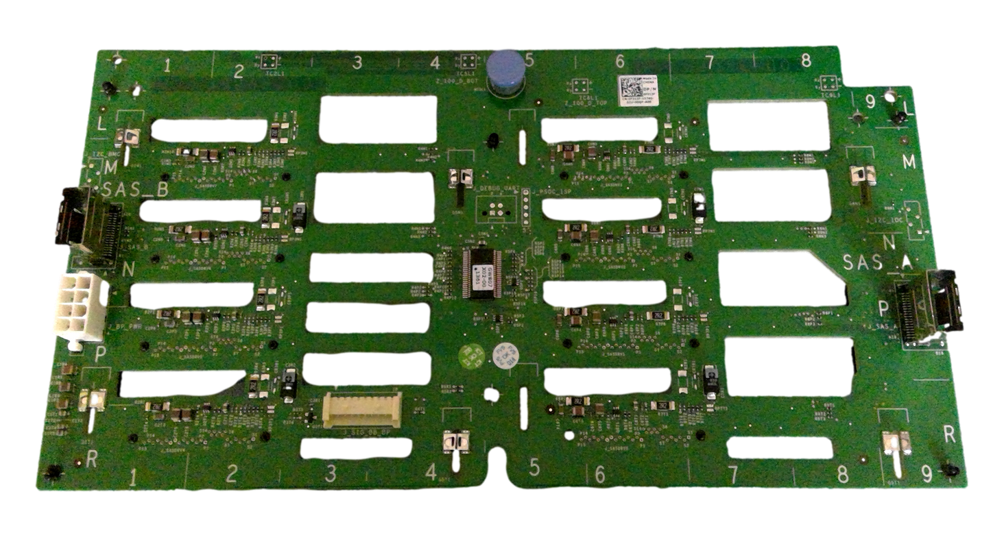 Genuine Dell PowerEdge T610 / T710 8-Port 3.5" SAS Backplane F313F