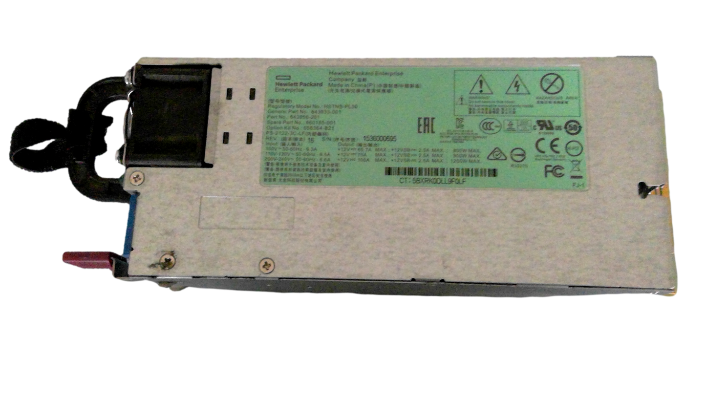 HP HSTNS-PL30 660185-001 643956-201 1200W POWER SUPPLY