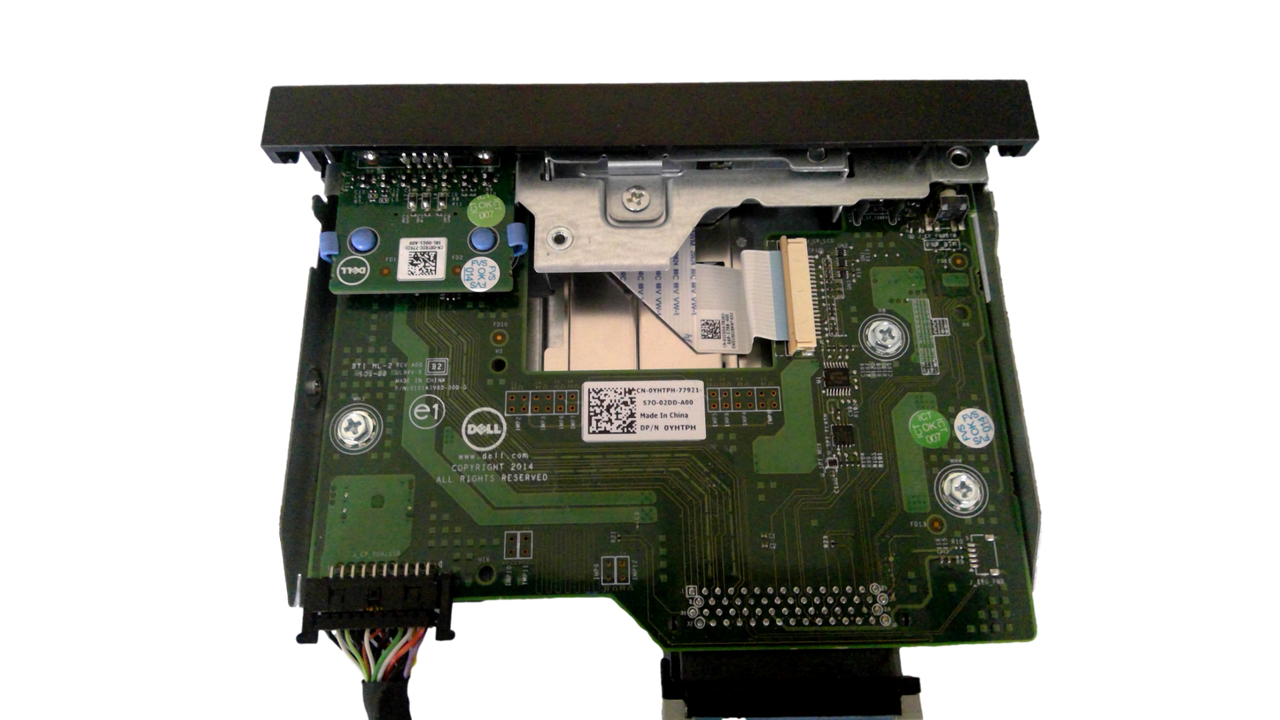Dell PowerEdge T630 Server Front I/O Control Panel Dell P/N: 0YHTPH