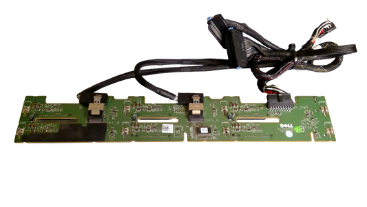 Dell W814D 3.5" 1x6 Backplane for PowerEdge R710 0W814D w/ XT622 Power Cable 2-2
