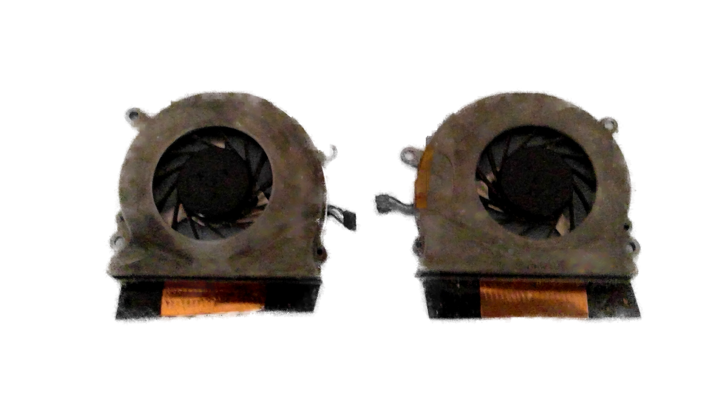 Apple Macbook 15" A1260 2008 CPU Fan Dual Left & Right Pair Set KDB04505HA