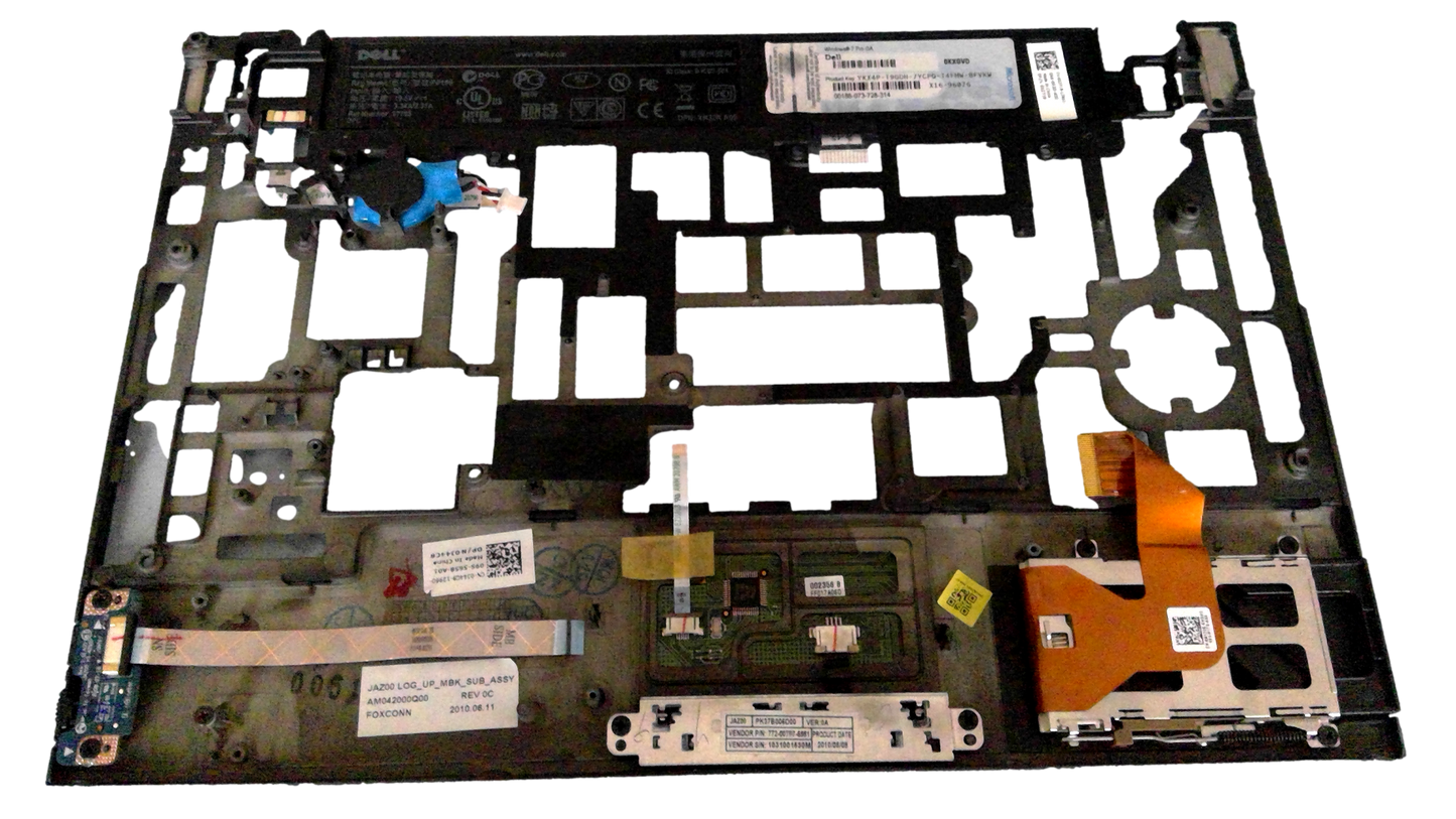 Dell OEM Latitude E4200 Palmrest Touchpad Assembly J44C8