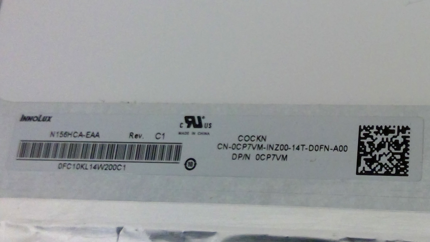 Dell DP/N CP7VM 0CP7VM LCD LED Screen 15.6" FHD IPS OCP7VM