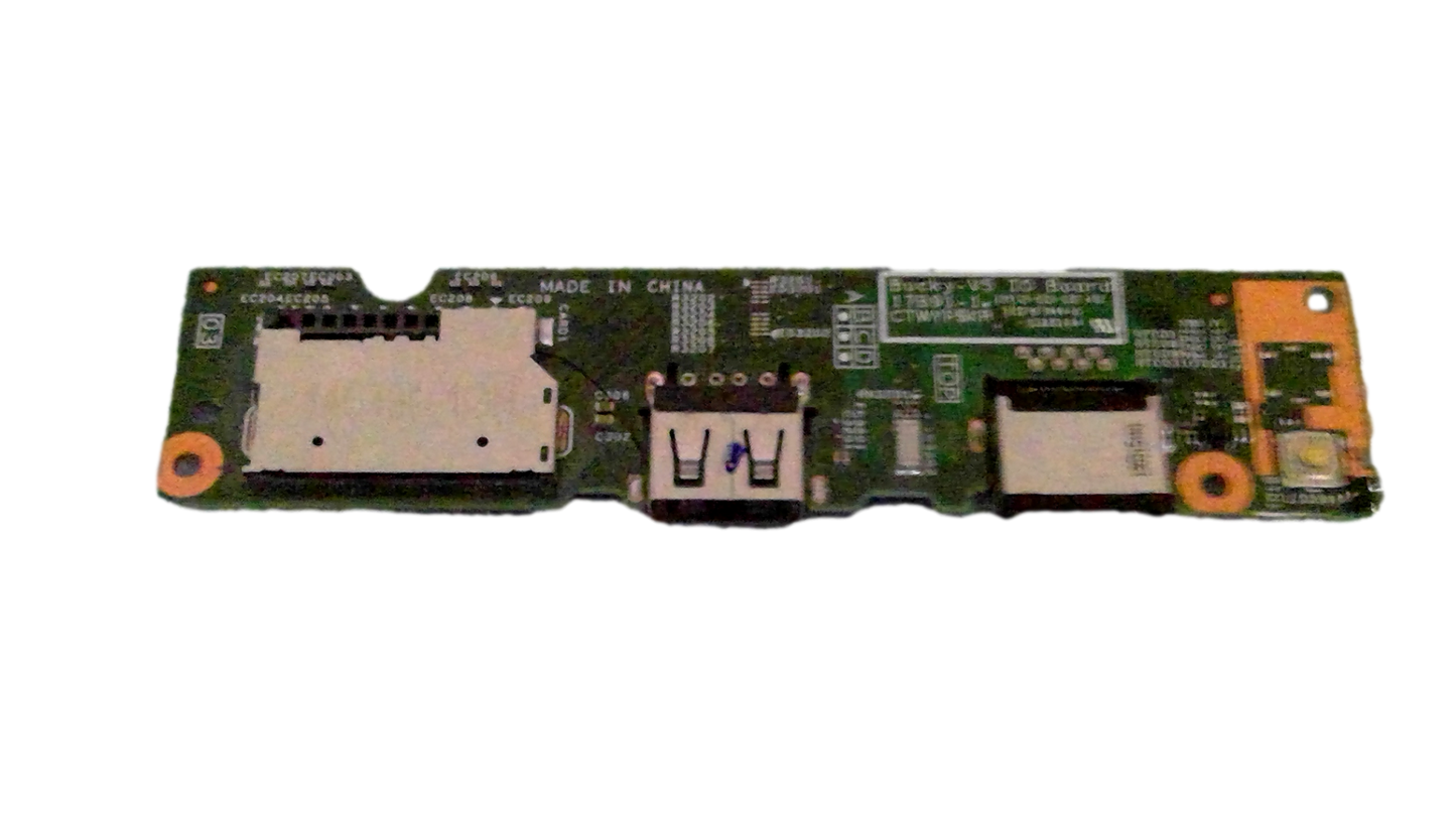 Dell OEM Vostro 5481 Power Button USB SD Card Reader IO Circuit Board DT1MH