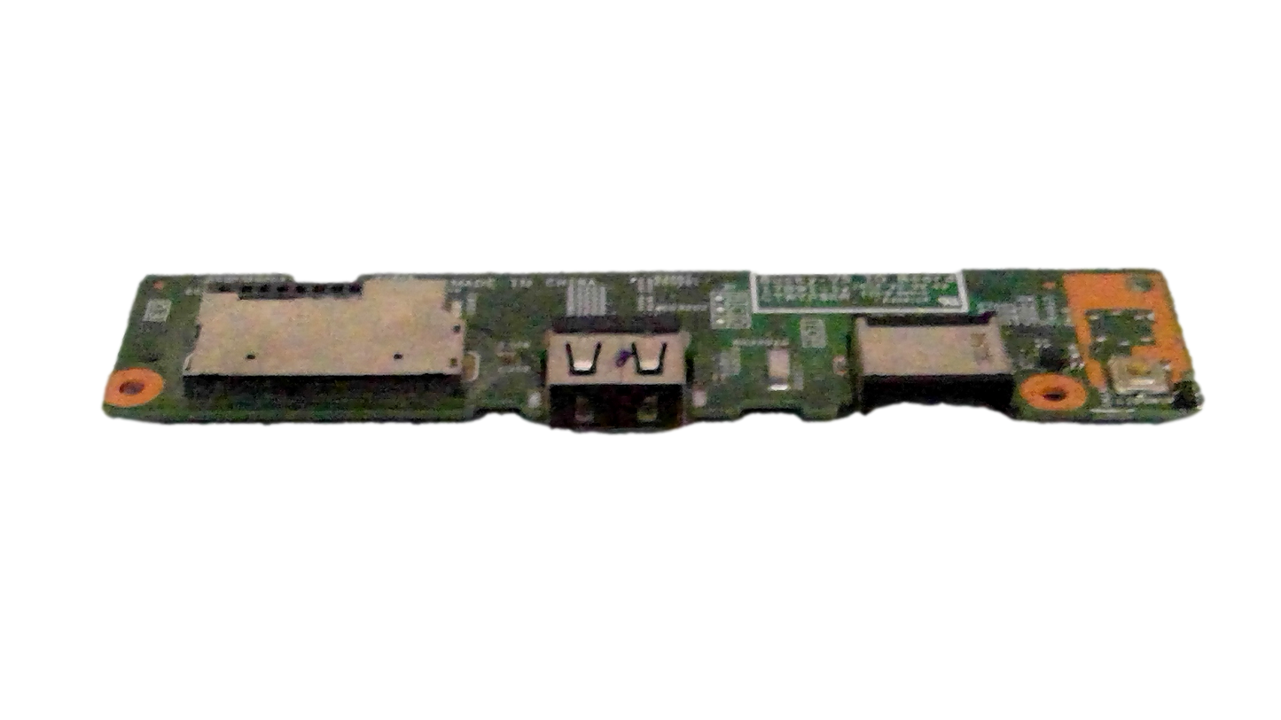 Dell OEM Vostro 5481 Power Button USB SD Card Reader IO Circuit Board DT1MH