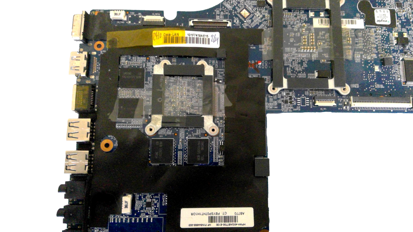 HP DV7-6100 AMD A70M SOCKET FS1 ATI RADEON HD6750 1GB GPU MOTHERBOARD 645386-001