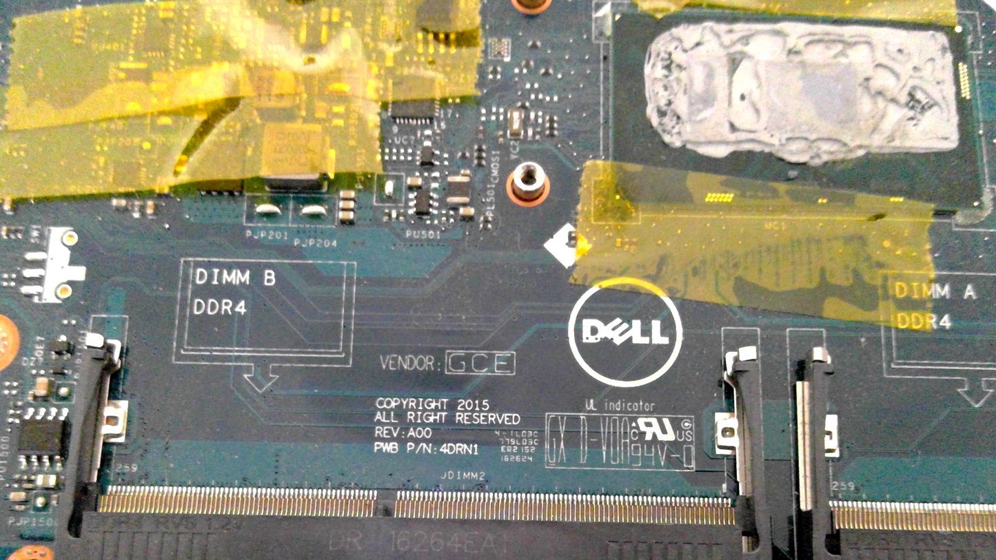 Dell Latitude E5470 14" Laptop Intel i5-6200U 2.4GHz Motherboard LA-C631P