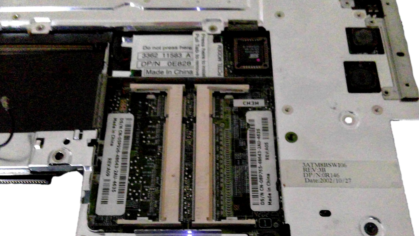 Dell Motherboard - Intel Mobile Pentium Processor - 1.6-2.0 GHz - 1 GB RAM 5P926