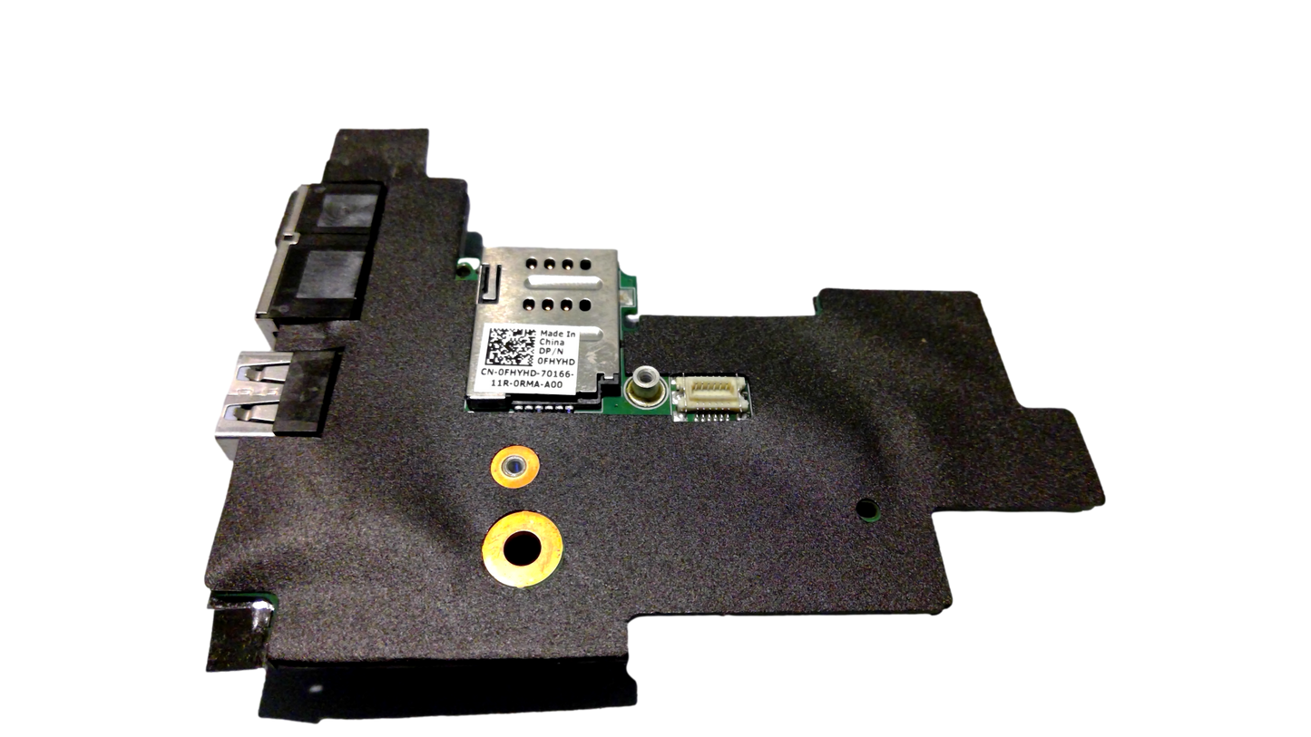 Dell Latitude E5410 Ethernet Power Button USB SIM Board FHYHD 0FHYHD