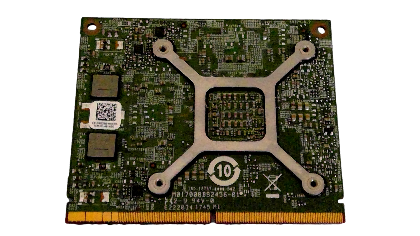 Dell Precision 7520 NVIDIA Quadro M1200 4GB DDR5 Video Card - RD3JG 0RD3JG