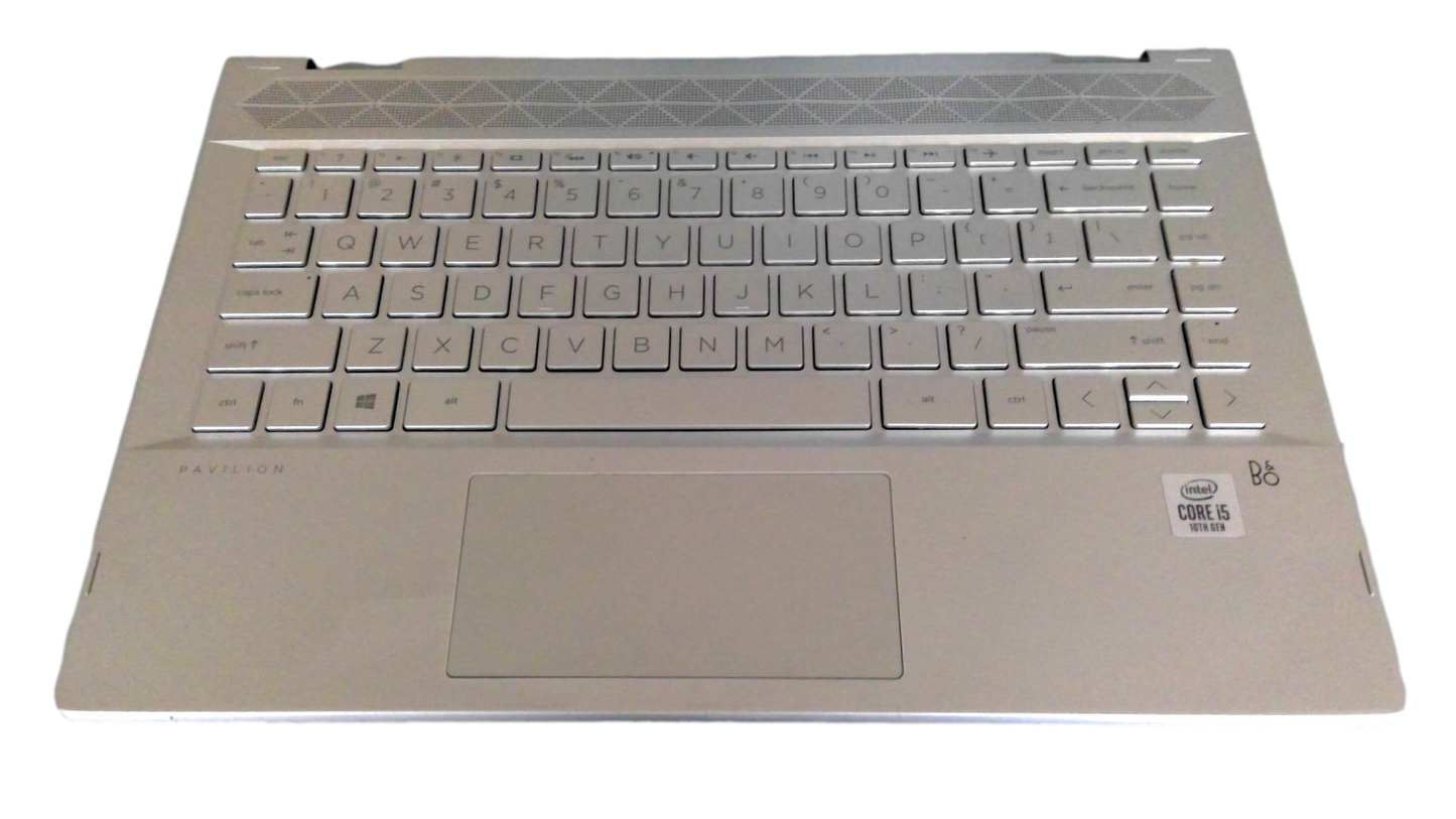 HP Pavilion x360 14-cd Series Palmrest w/BL Keyboard Touchpad 4600E80Z0001