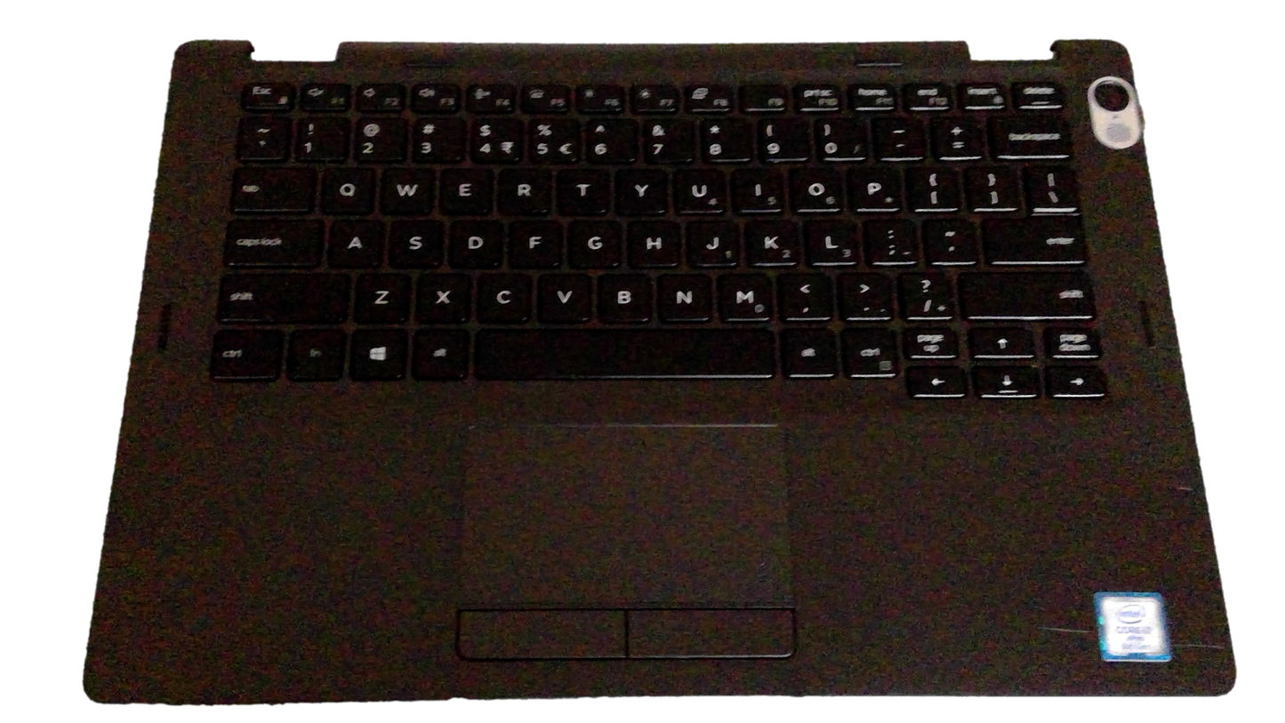 OEM Dell Latitude 5300 2-in-1 Palmrest Keyboard Touchpad Assembly RG4TR HUL 12