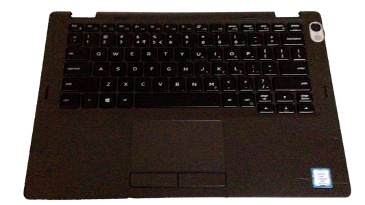 OEM Dell Latitude 5300 2-in-1 Palmrest Keyboard Touchpad Assembly RG4TR HUL 12
