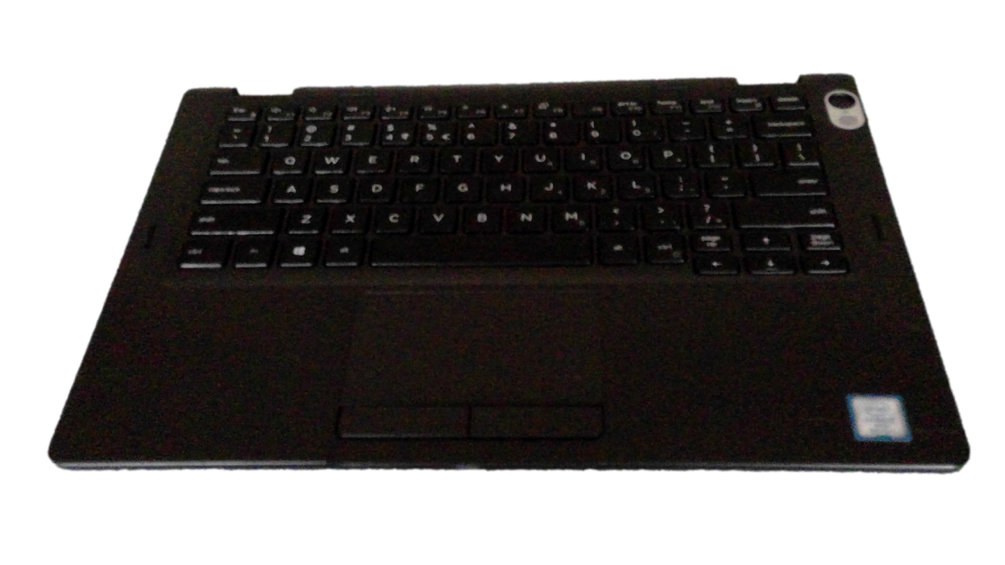 OEM Dell Latitude 5300 2-in-1 Palmrest Keyboard Touchpad Assembly RG4TR HUL 12
