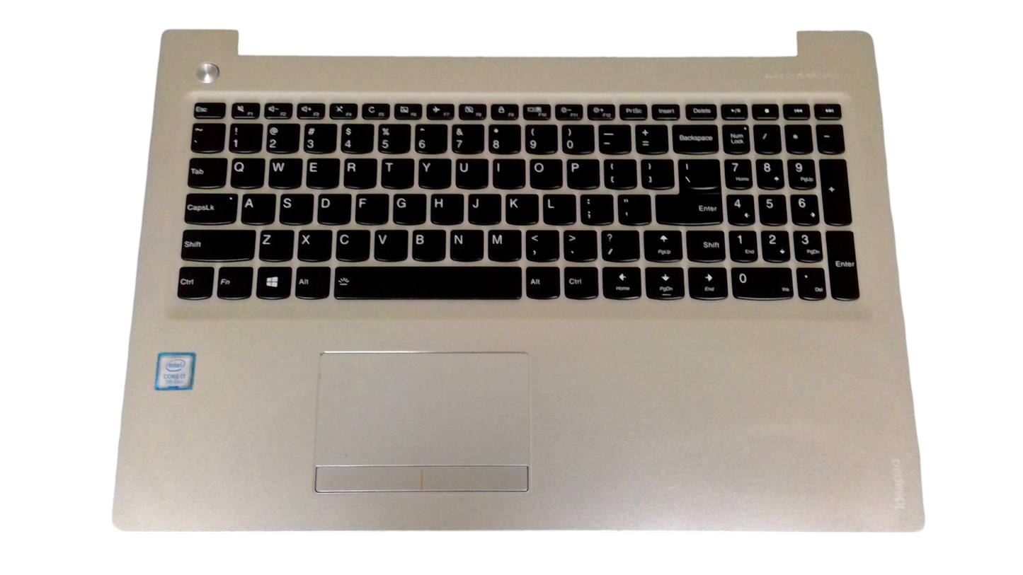 For Lenovo IdeaPad 510-15ISK 80SR US Palmrest Keyboard Bezel Cover Touchpad AP10S000300
