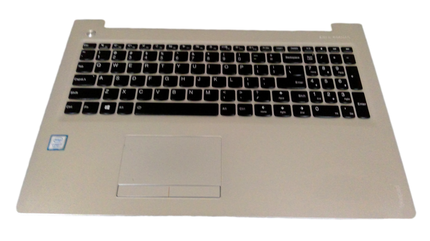 For Lenovo IdeaPad 510-15ISK 80SR US Palmrest Keyboard Bezel Cover Touchpad AP10S000300