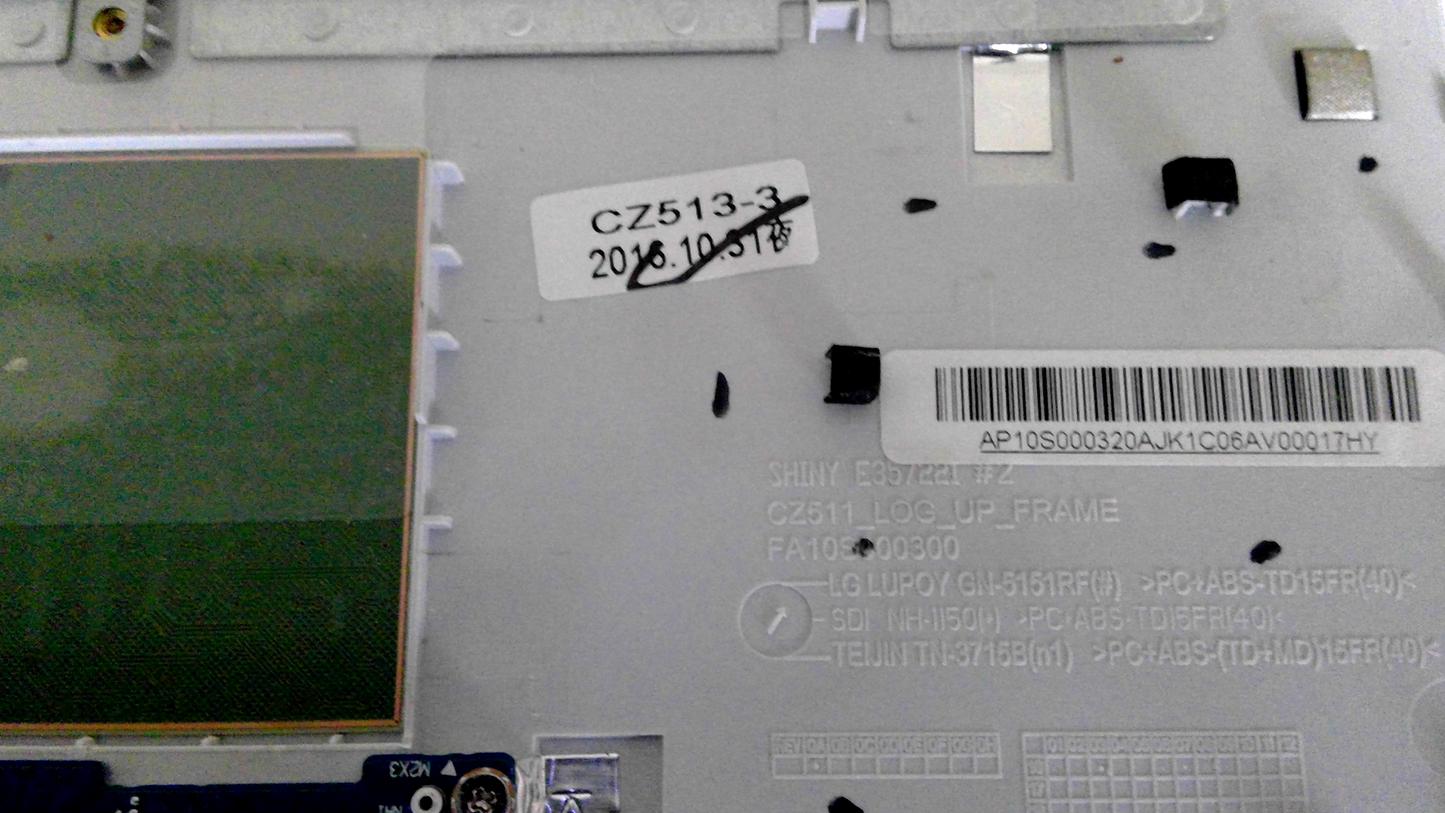 For Lenovo IdeaPad 510-15ISK 80SR US Palmrest Keyboard Bezel Cover Touchpad AP10S000300