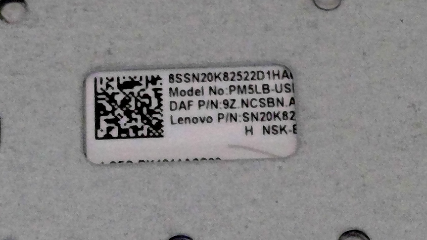 For Lenovo IdeaPad 510-15ISK 80SR US Palmrest Keyboard Bezel Cover Touchpad AP10S000300