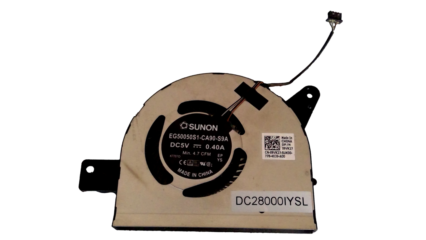 Genuine OEM Dell Latitude 5580 5590 5591 CPU Cooling Fan 09VK27 9VK27