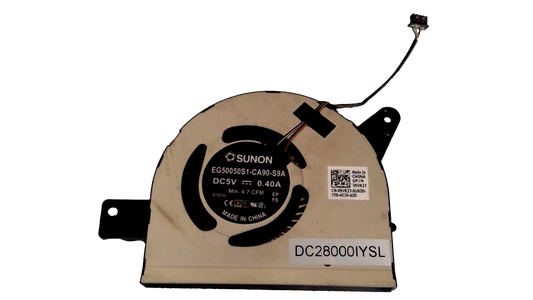 Genuine OEM Dell Latitude 5580 5590 5591 CPU Cooling Fan 09VK27 9VK27