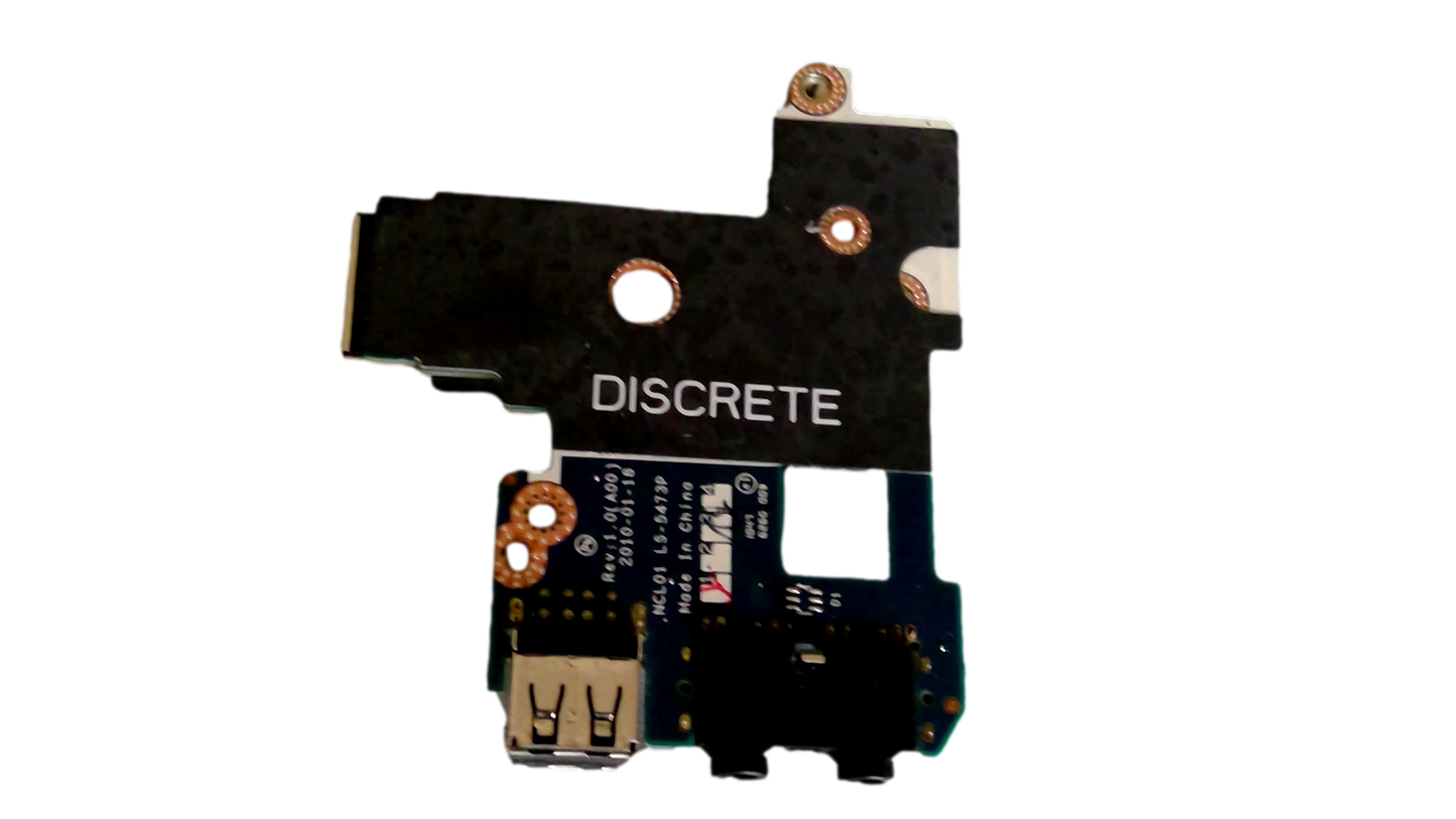 Genuine Dell Latitude E6410 Series USB Audio Network LAN Board 0KHKG5 LS-5473P
