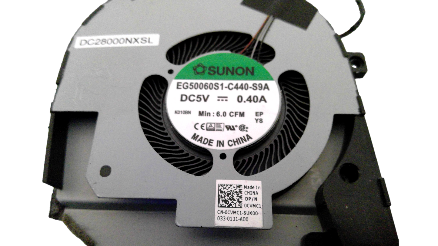 CVMC1 FOR DELL Latitude 5501 / Precision 3541 3551 P80F CPU COOLING FAN