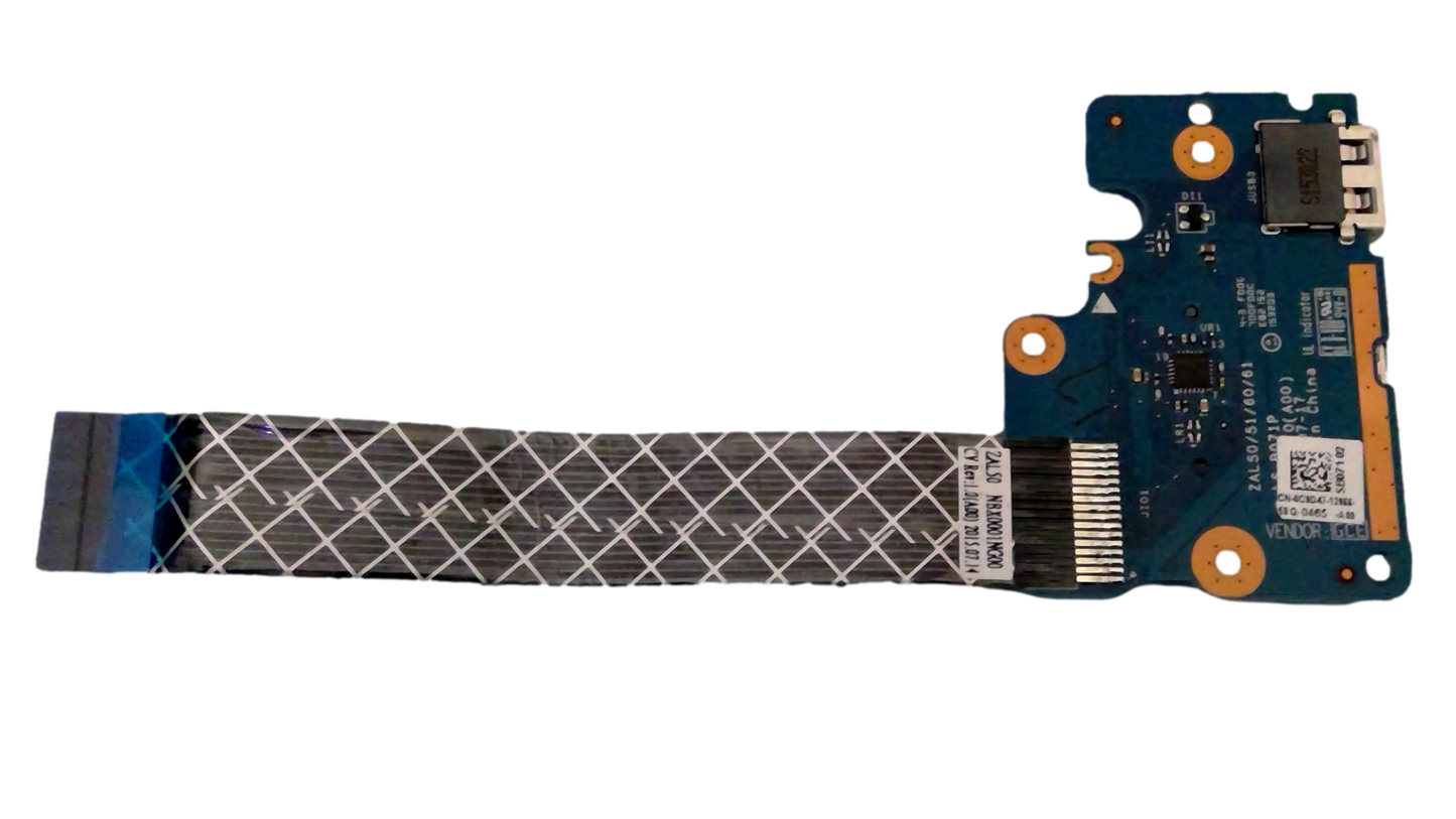 Dell Latitude 3450 - USB/SD Card Reader Board w/ Ribbon - 0C9D47