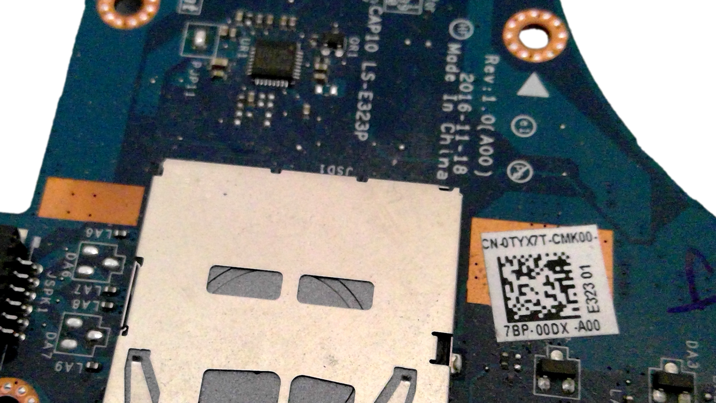 DELL PRECISION 7720 RIGHT IO BOARD LS-E323P TYX7T 0TYX7T