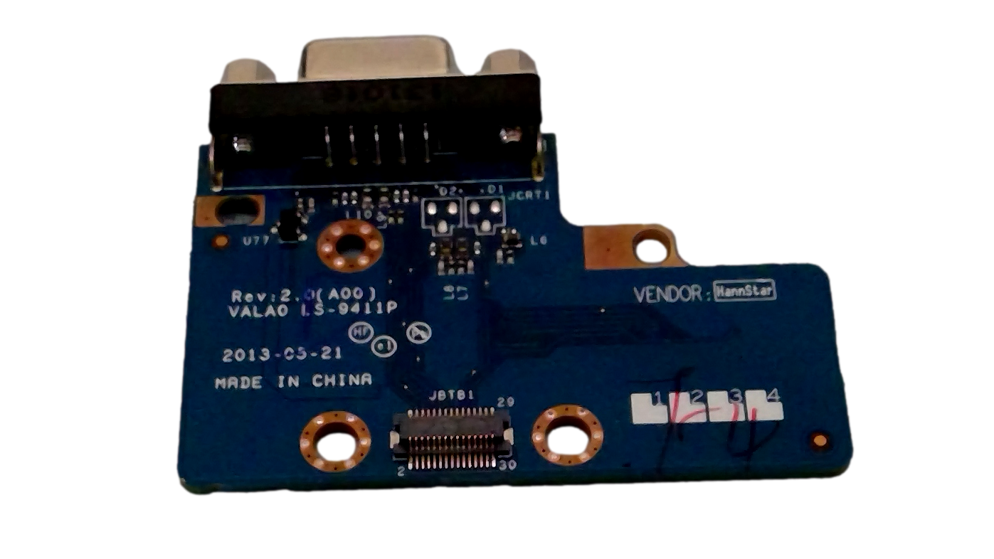 Dell Latitude E6540 VGA Board LS-9411P 8992W
