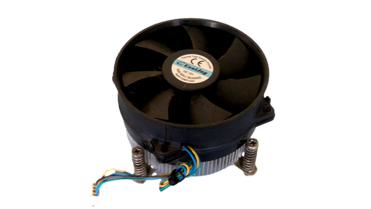 CoolJag DC12V Two Ball Bearing CPU Fan w/ Heatsink
