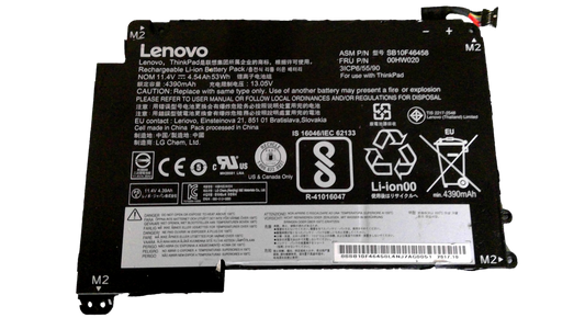 Genuine 00HW020 00HW021 Battery for Lenovo ThinkPad P40 Yoga 14 460 SB10F46458