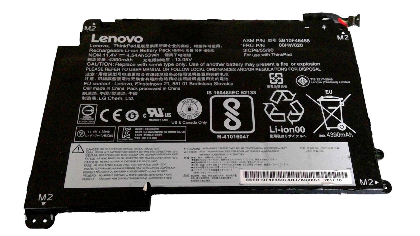 Genuine 00HW020 00HW021 Battery for Lenovo ThinkPad P40 Yoga 14 460 SB10F46458