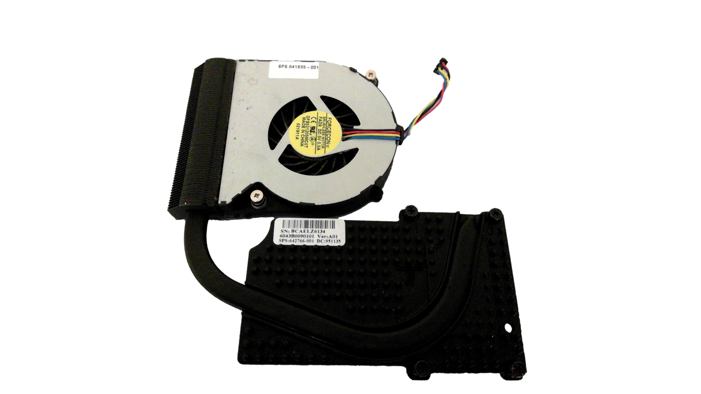 HP ZBook 14u G4 14" Genuine CPU Cooling Fan w/Heatsink 6043b0223501 937115-001
