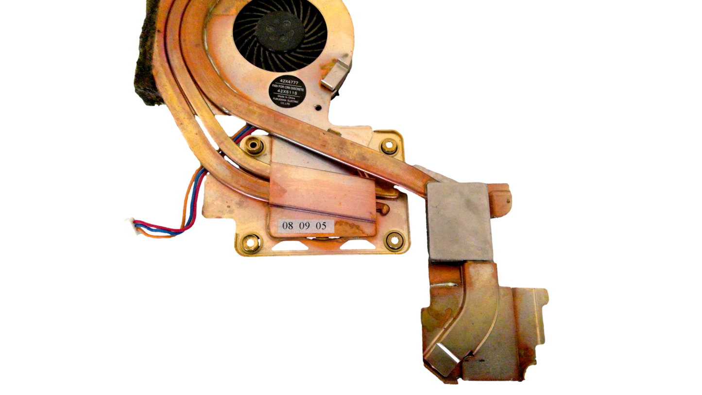 Genuine IBM Lenovo Thinkpad T500, W500 Laptop Heatsink Fan 45N5492 45N5493