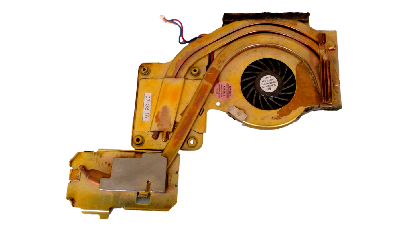 Original for IBM Lenovo ThinkPad T61 T61P cpu fan heatsink P/N 42W2029 42W2028