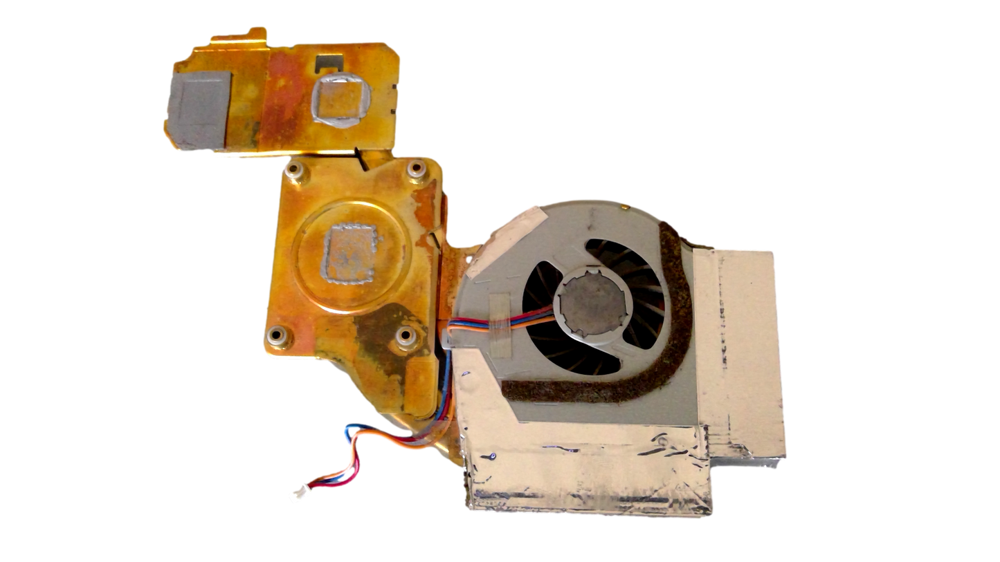 Original for IBM Lenovo ThinkPad T61 T61P cpu fan heatsink P/N 42W2029 42W2028