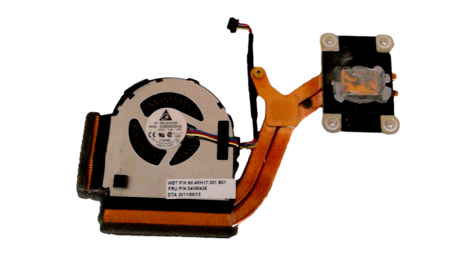 CPU Fan Heatsink For Lenovo ThinkPad X-Series FRU:04W0435