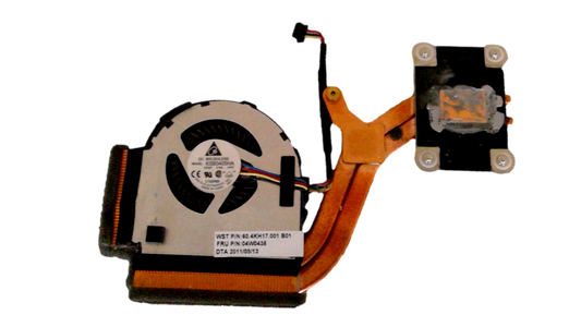 CPU Fan Heatsink For Lenovo ThinkPad X-Series FRU:04W0435