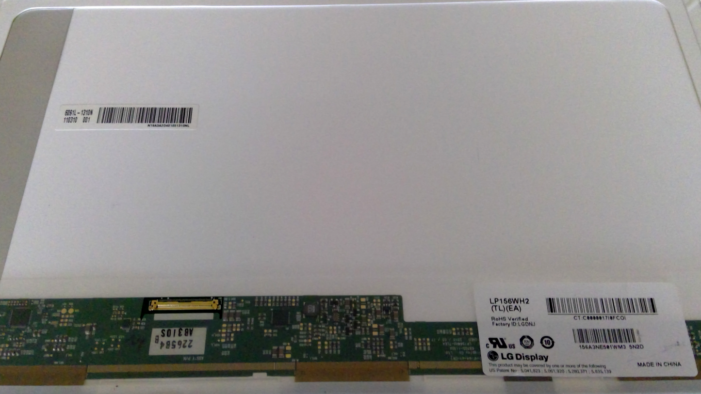 LG DISPLAY Laptop LCD Screen Panel LG LP156WH2 (TL)(EA) 15.6" Glossy