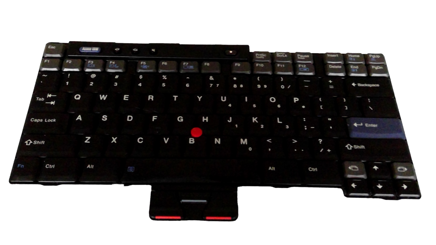 IBM Lenovo Thinkpad T43 T42 Genuine Laptop Keyboard RM87-US 39T0519 13N9988