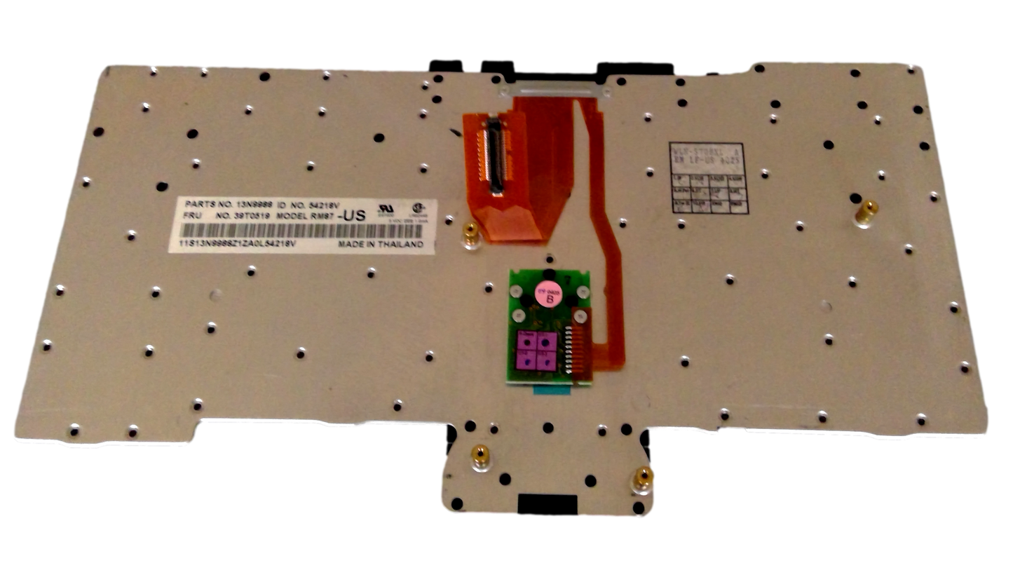 IBM Lenovo Thinkpad T43 T42 Genuine Laptop Keyboard RM87-US 39T0519 13N9988