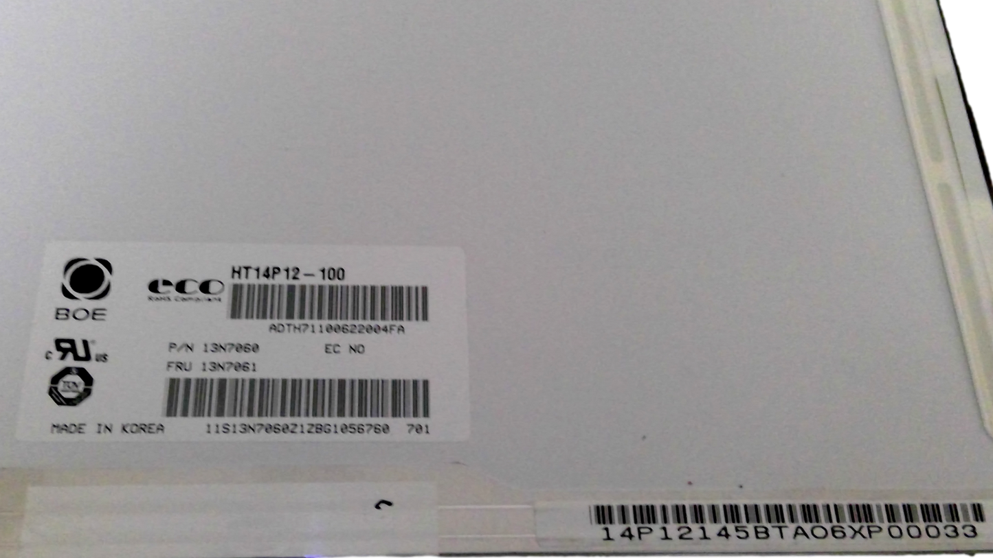 IBM Lenovo  HT14P12-001 14.1 LCD Screen Lenovo T41 T42 T43 T60