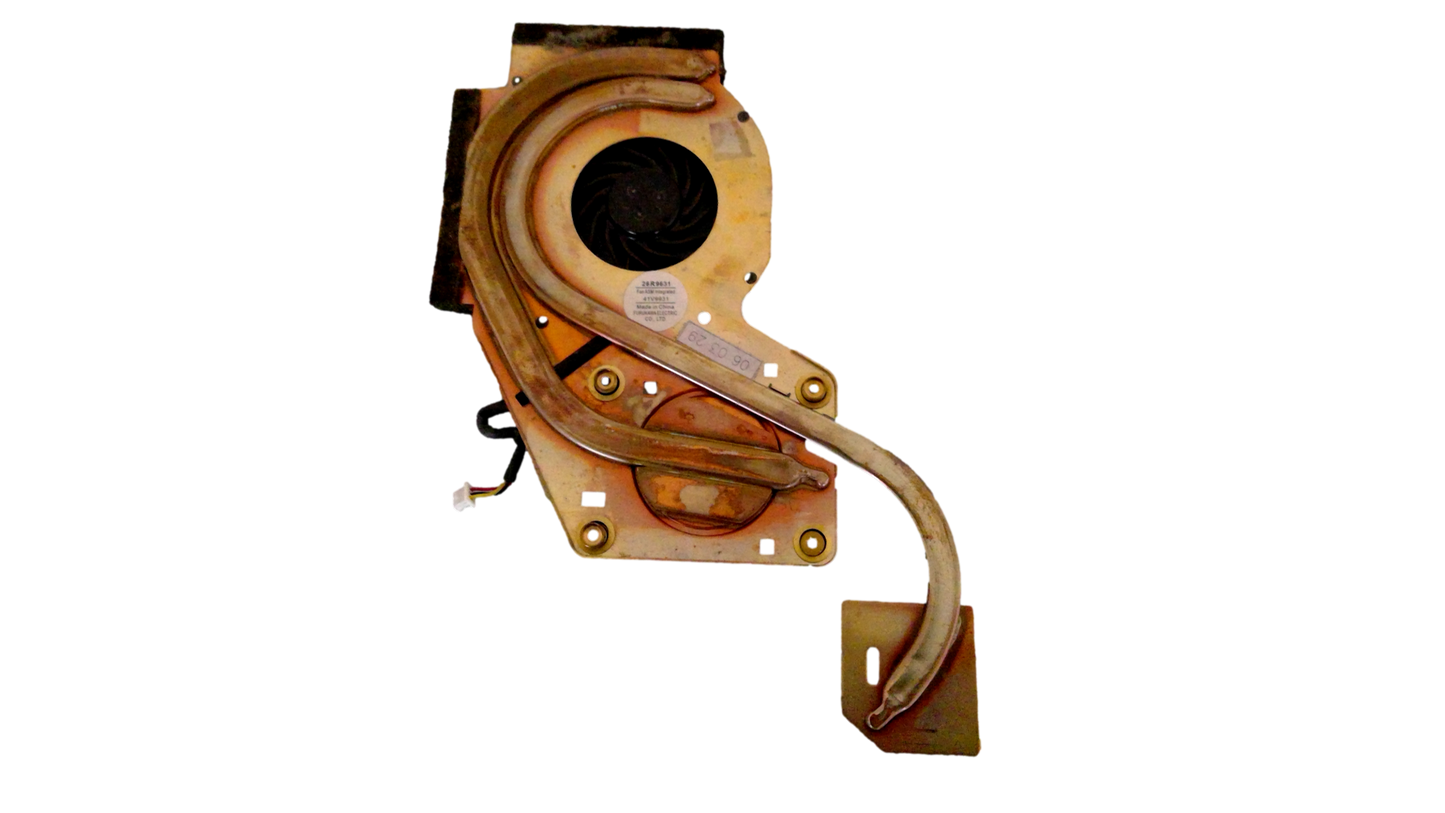 Lenovo Thinkpad T60 1952-AG9 L3-H2200 14 Inch Ventilator Fan Heatsink 26R9631