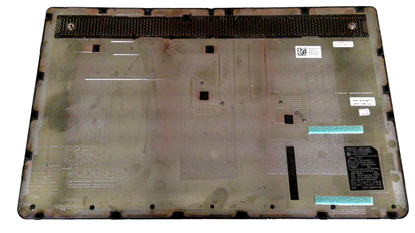 OEM Dell Latitude 3550 - Base Case Assembly w/Cover Door - 0RCM3T