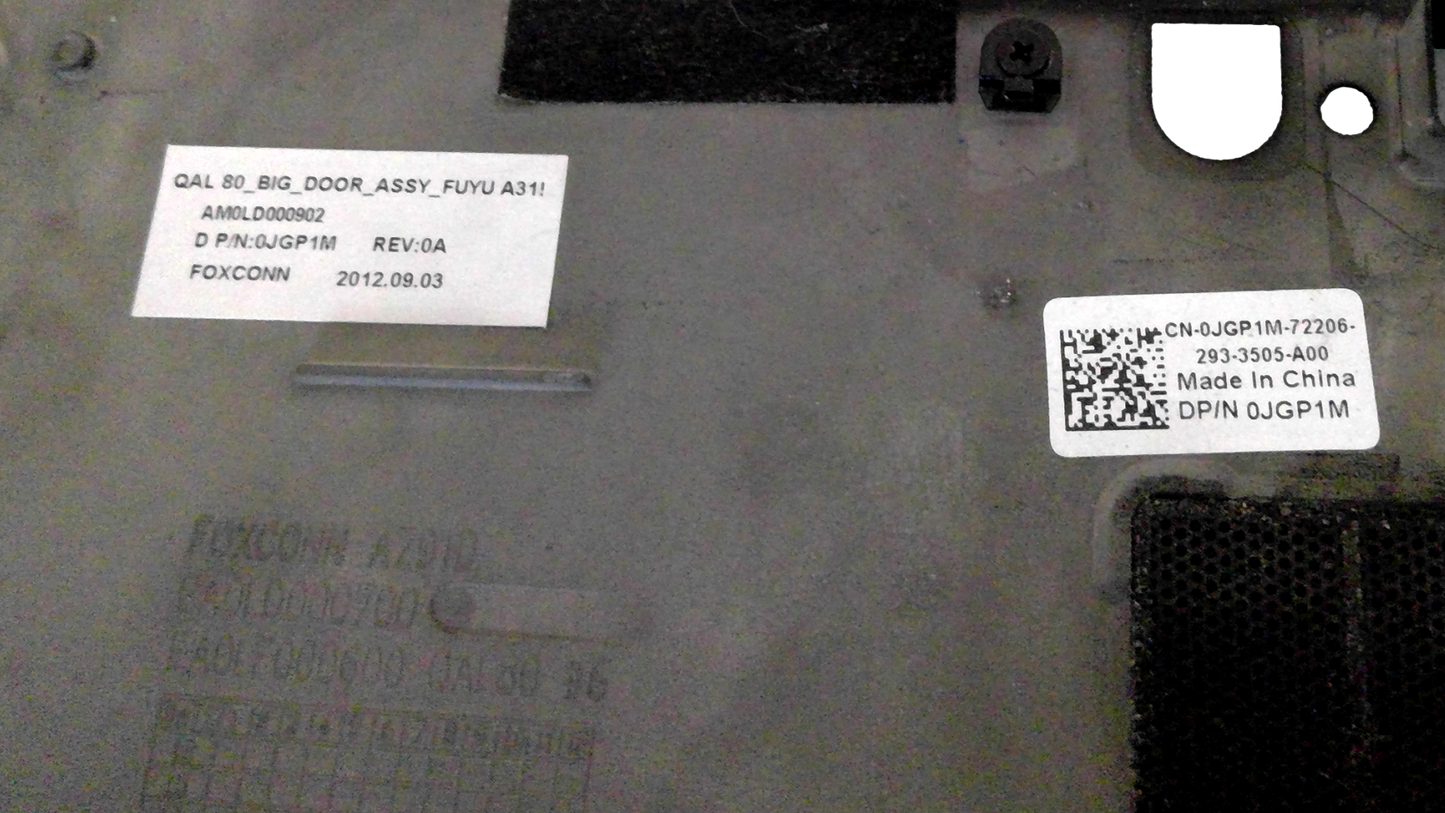 Original Dell Latitude E6430 ATG - Bottom Case Base Door Cover - 0JGP1M JGP1M