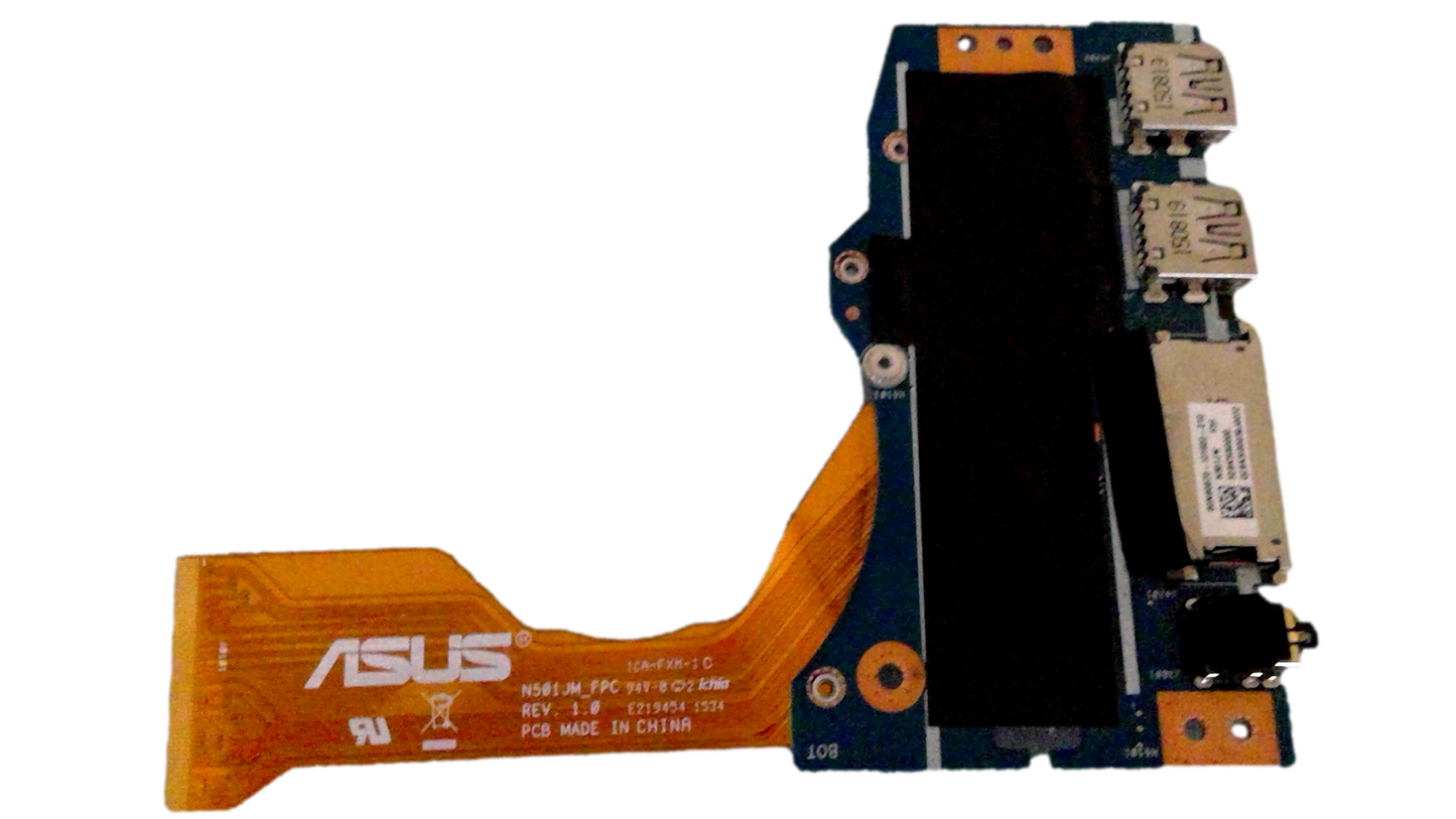 For ASUS N501JW N501J G501JW G501J UX501J UX501JW G60J FX60J USB Jack board