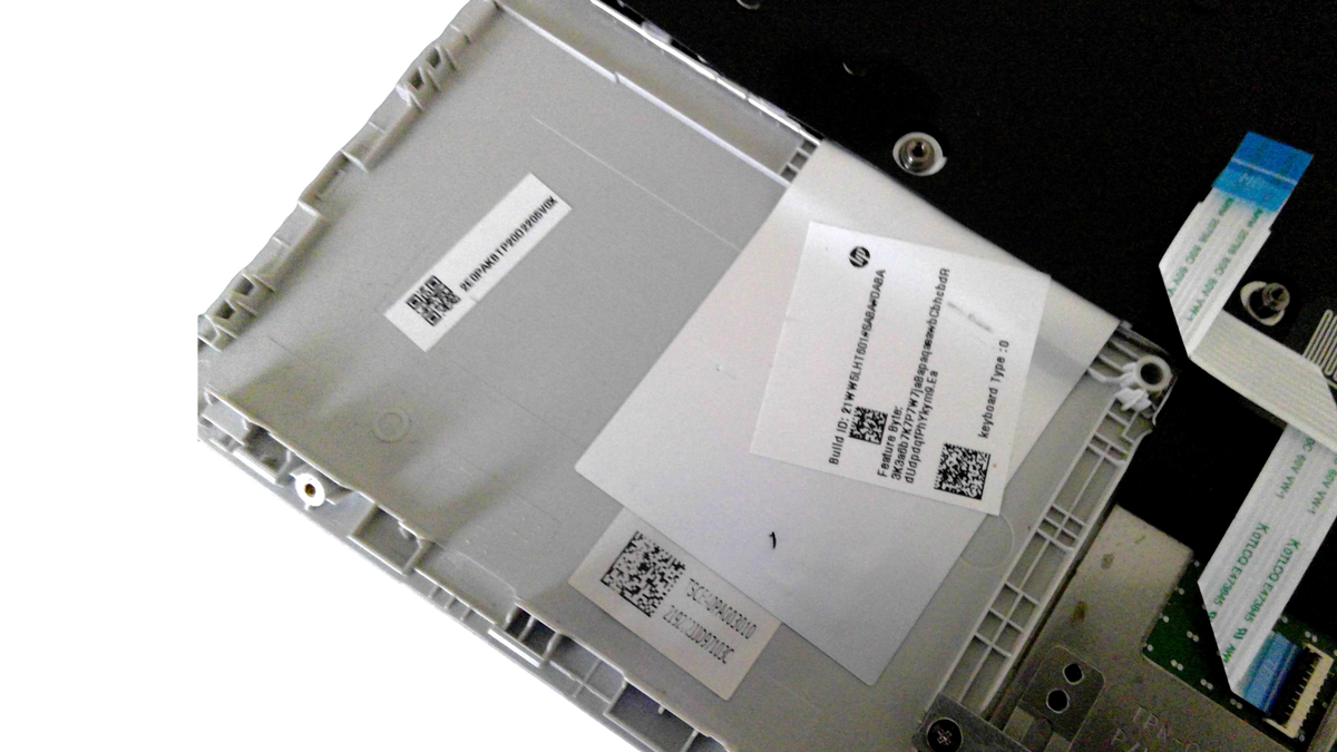 Fq Button OEM HP 14-FQ 14-DQ 14S-DQ Keyboard T-pad Pwr Button Palmrest Top/Botto ...
