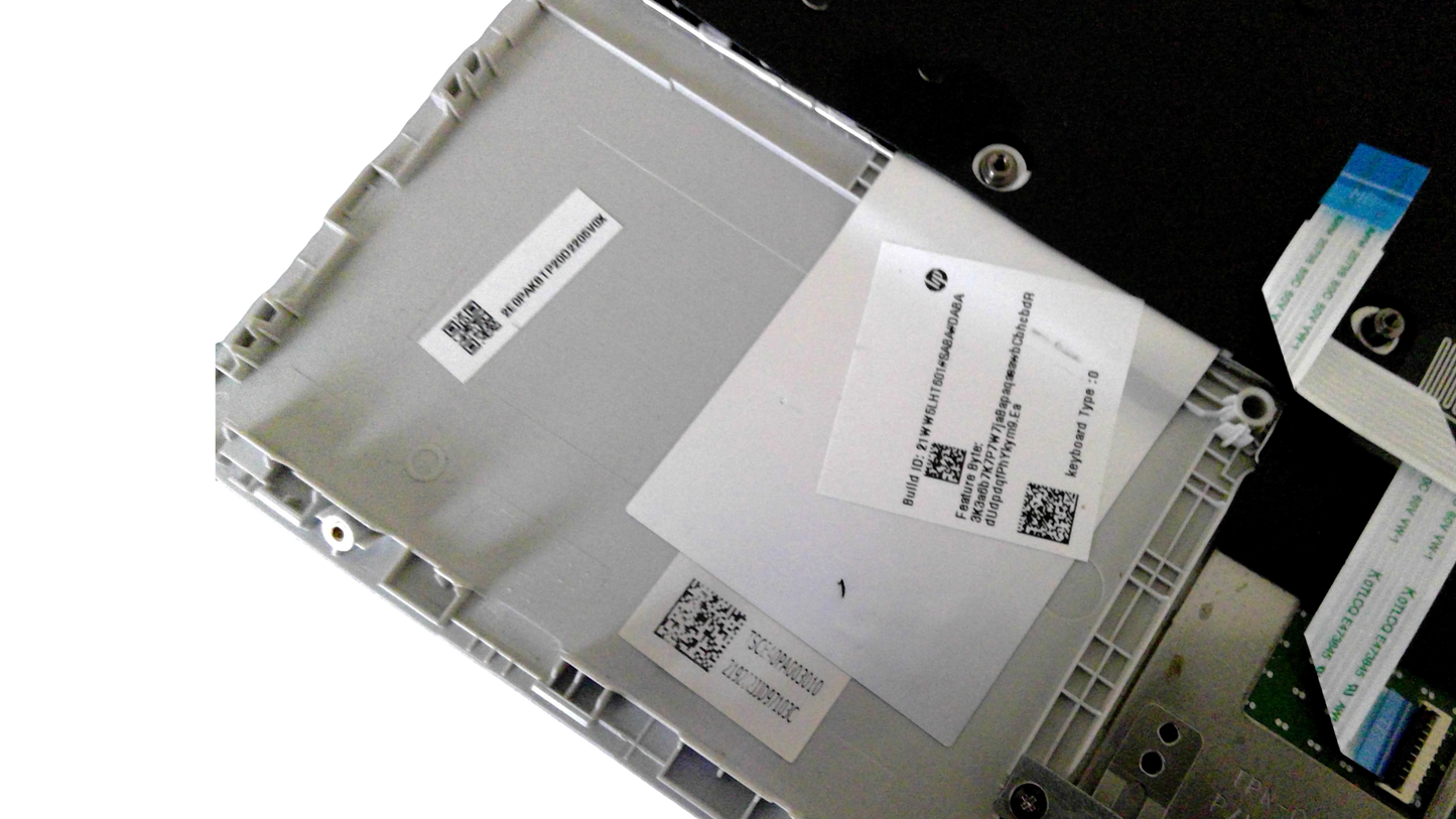 OEM HP 14-FQ 14-DQ 14S-DQ Keyboard T-pad Pwr Button Palmrest Top/Bottom Assembly