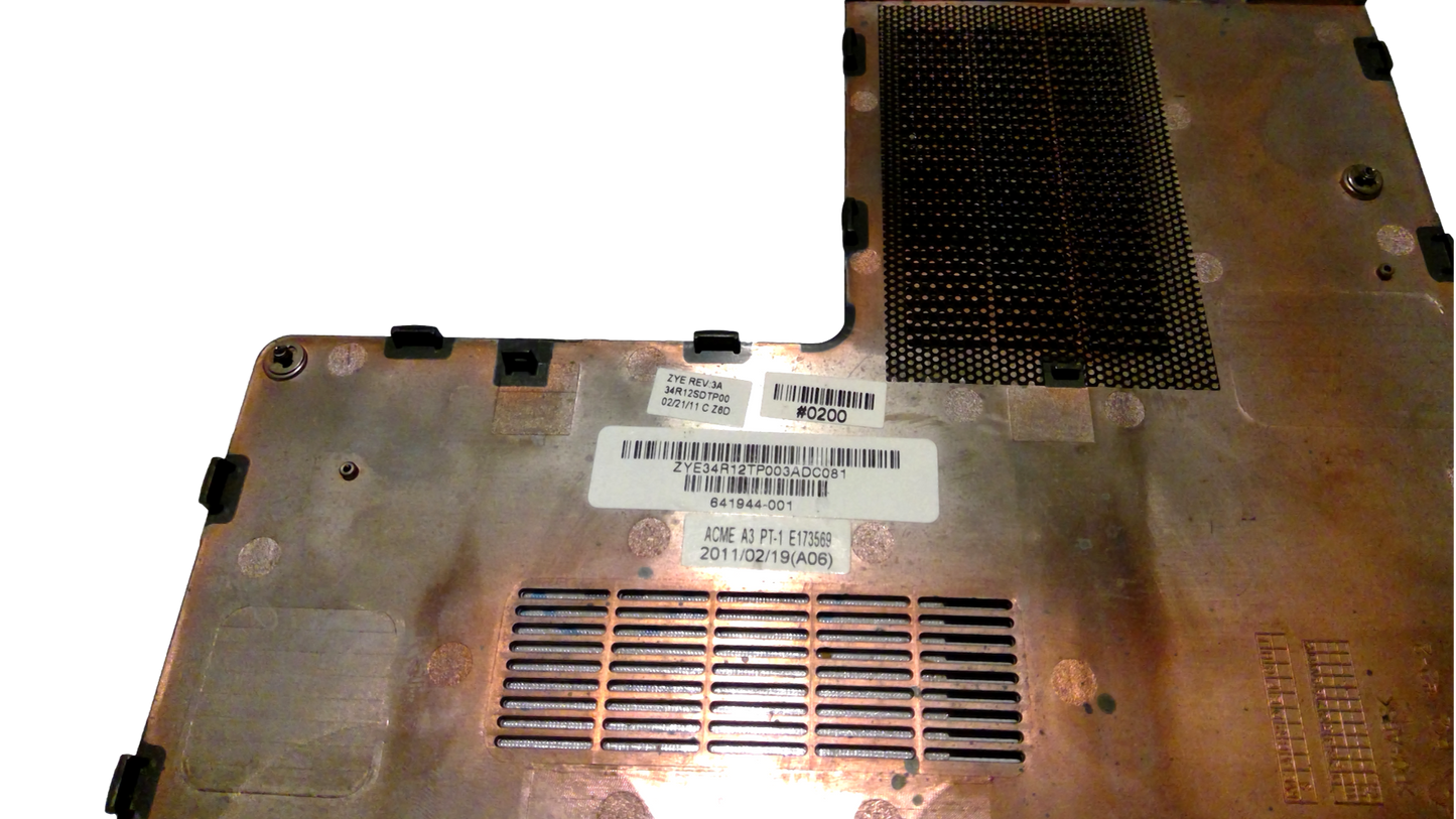 ORIGINAL HP PLASTIC COVER G4-1000 SERIES 641944-001 34R12SDTP00 34R12TP003